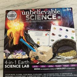 NEW In Box 4 In 1 Earth Science Lab Kit
