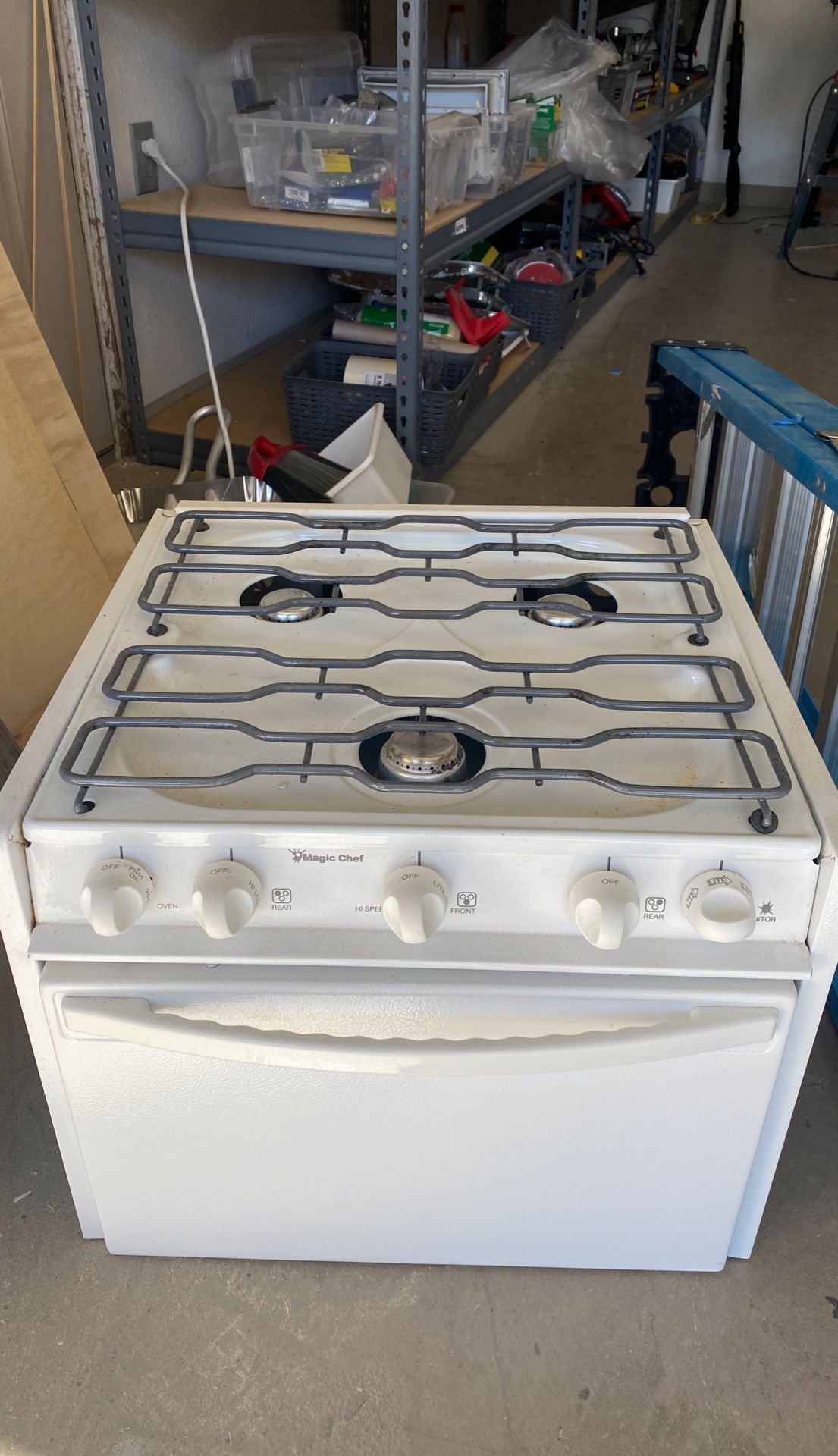 Magic Chef RV stove oven combo
