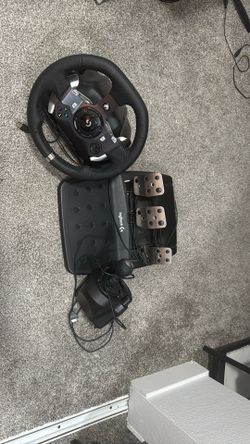 Logitech G920 Driving Force Racing Wheel and Pedals, Force Feedback + Logitech G Driving Force Shifter - Xbox Series X|S, Xbox One and PC, Mac - Black