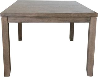 Gray Wood Dining Table