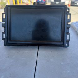 17-19 JEEP COMPASS NAVIGATION GPS 7" DISPLAY SCREEN MONITOR VP2RFP Tested Works