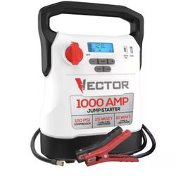 VECTOR 1000 Amp Jump Starter, Compressor, USB Power