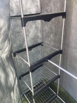 Closet it’s in good conditions no rips or tears it’s in really good conditions