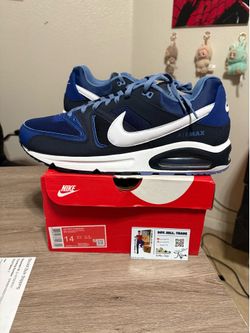 Size 14 - Nike Air Max Command Obsidian/Deep Royal Blue