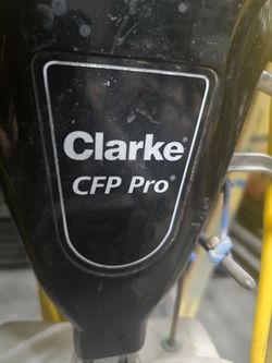 Clarke CFP Pro floor scrubber