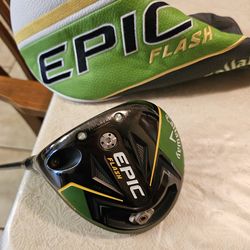 EXCELLENT CONDITION!" LEFT HANDED! CALLAWAY EPIC FLASH SUB ZERO GOLF CLUB DRIVER