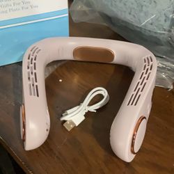 Rechargeable Neck Fan Air Conditioner - NEW