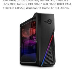 Asus Rog Strix Gaming Desktop 