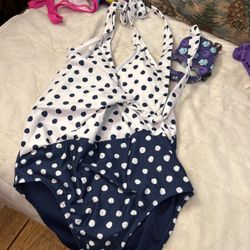 Whole Piece Bathing Suit Size medium 25 Dollars 