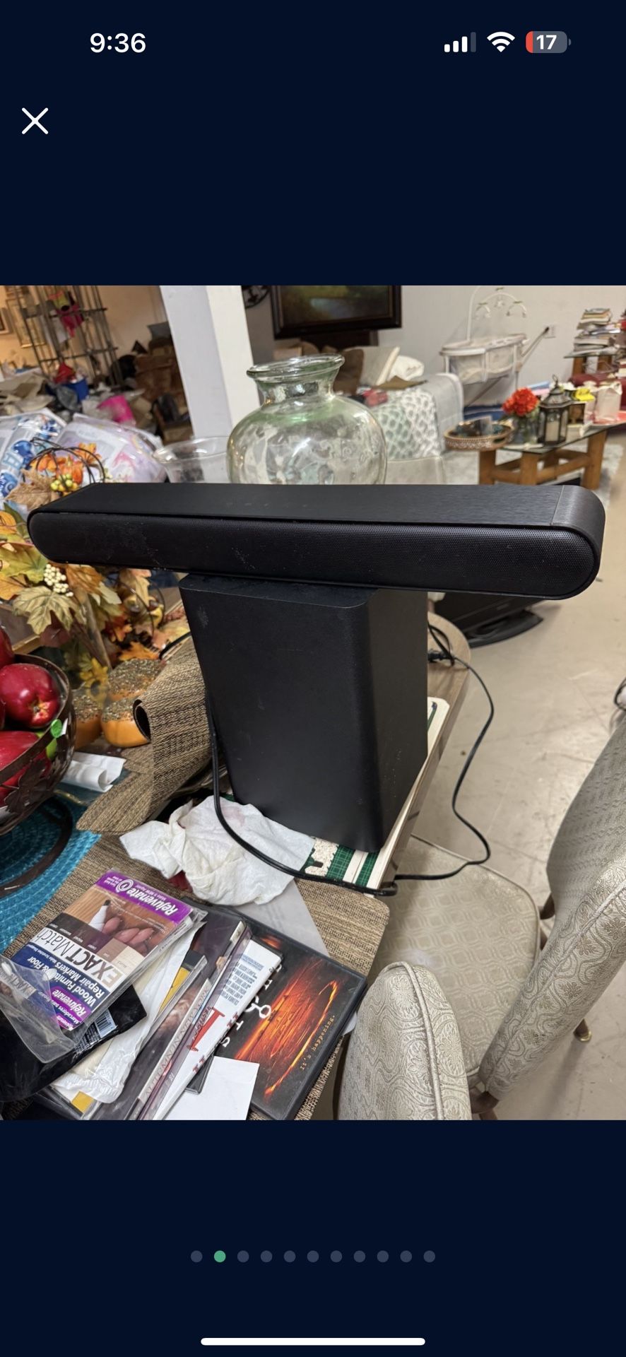 Blue Tooth Home Theater Sound Bar And Subwoofer TCL System 