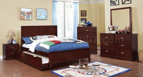 Twin Size Bed frame w/trundle @Elegant Furniture