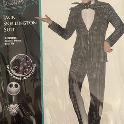 Halloween Costume Jack Skellington Suit 🎃
