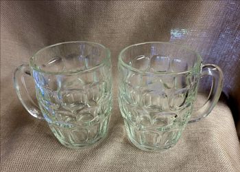 Vintage  Glass Mugs