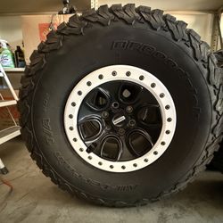 Ford Performance OEM  Beadlock Wheels And Tires