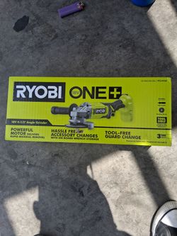 Ryobi  one  angle grinder