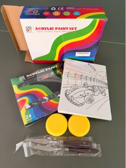 Acrylic paint set