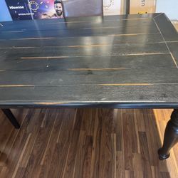 Black Dining Room Table