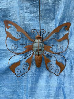 Large Antique Wall Butterfly 