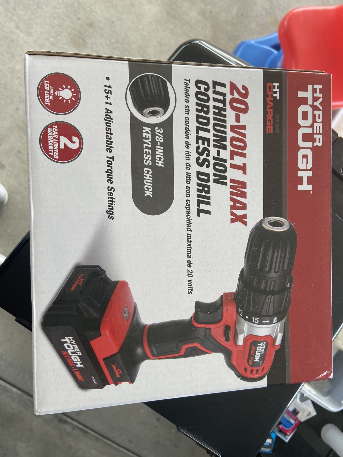 Use Drill With Battery & Charger