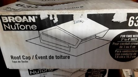  Roof Vents (bathroom Exaust Fan) $5 Each