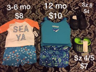Boy swim clothes