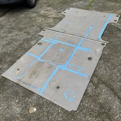 German CNC 2-piece Sprinter Floor Panels