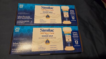 Free Similac 360 Total Care Whole Milk Infant Formula 2-Pack