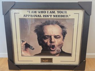 Jack Nicholson "I Am Who I Am" picture