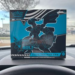 Pokemon Black Bolt ETB