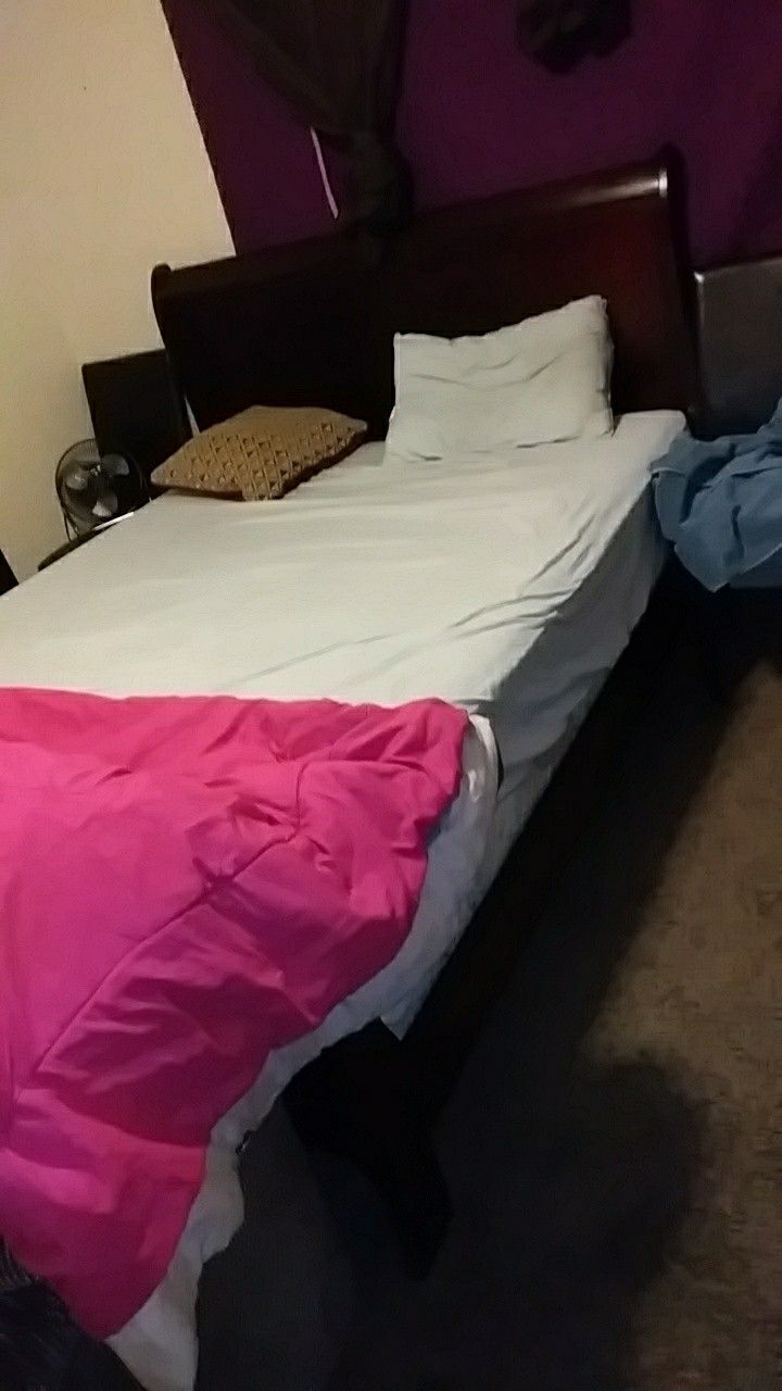 Queen size bed frame