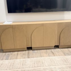 Entry Table / Console Table / Tv Unit / Set Of Three Cabinets 