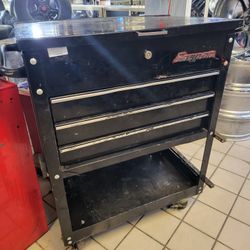 Snap On 3 Drawer Rolling Tool Cart