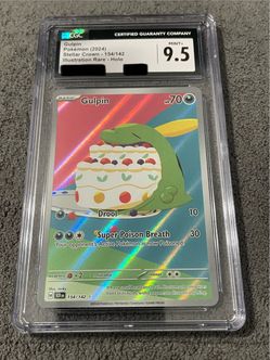 Gulpin 154/142 CGC 9.5 Pokémon Stellar Crown Holo