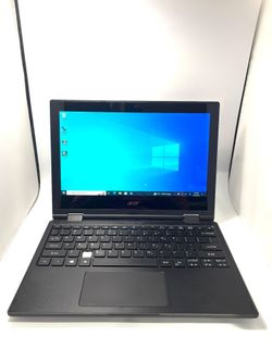Acer TravelMate Convertible Laptop Touchscreen Intel Celeron 4GB 128GB SSD Read Description