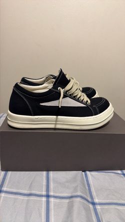Rick Owens DRKSHDW Hollywood Vintage Low 'Black Milk'