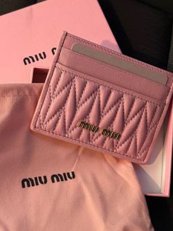 Miu miu cardholder