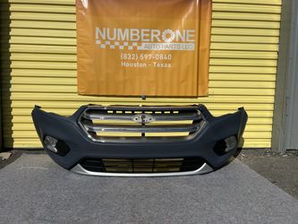 FITS 2017 2018 2019 FORD ESCAPE COMPLETE FRONT BUMPER COMPLETE  10055 Belknap Rd, Sugar Land, TX 77498  832**597**0840 