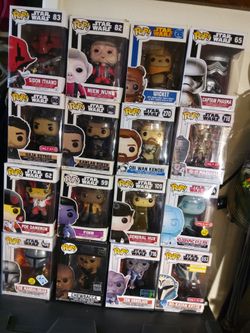 #2 16 piezas de star wars bubble head