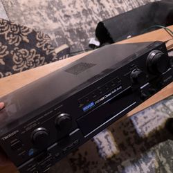 Technics SA-AX530 AV Control Stereo Receiver DVD/Multi Channel Black No Remote