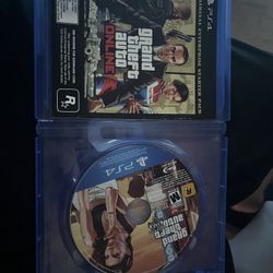 GTA PS4 Disc 