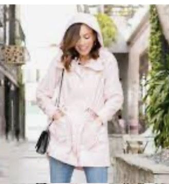 Pink Light Wt. 🌧️ Rain Jacket
