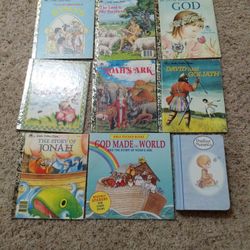 Children Christian Books + Bible