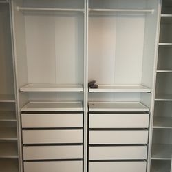 IKEA Pax Closet system closet shelves