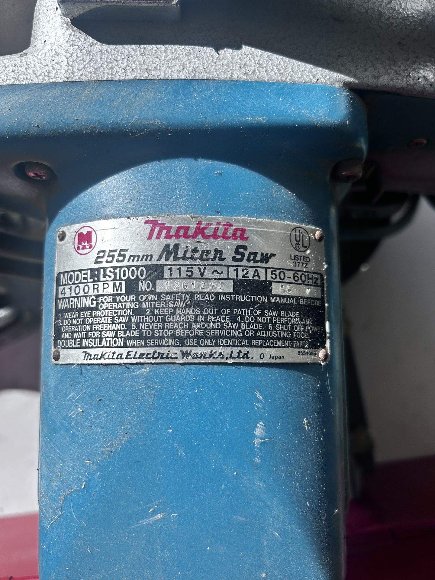 Makita Miter Saw