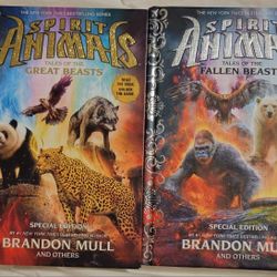 Spirit Animals-Tales of the Great Beasts
And Tales of the Fallen Beasts. Excellent, like new condition. 
