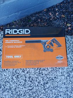 Blower Ridgid 18v tool only