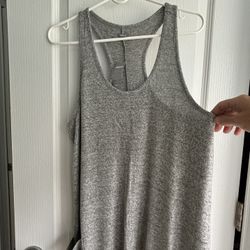 Aerie women’s medium gray tank jumper,drop crotch, BNWT