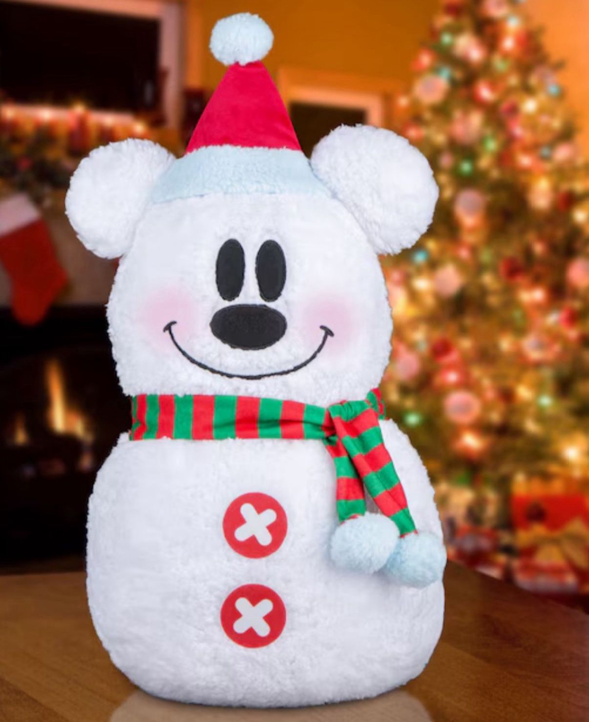 Disney's Mickey Mouse Snowman Greeter New