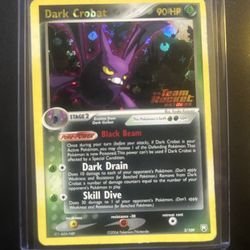 Dark Crobat Reverse Holo 3/109 