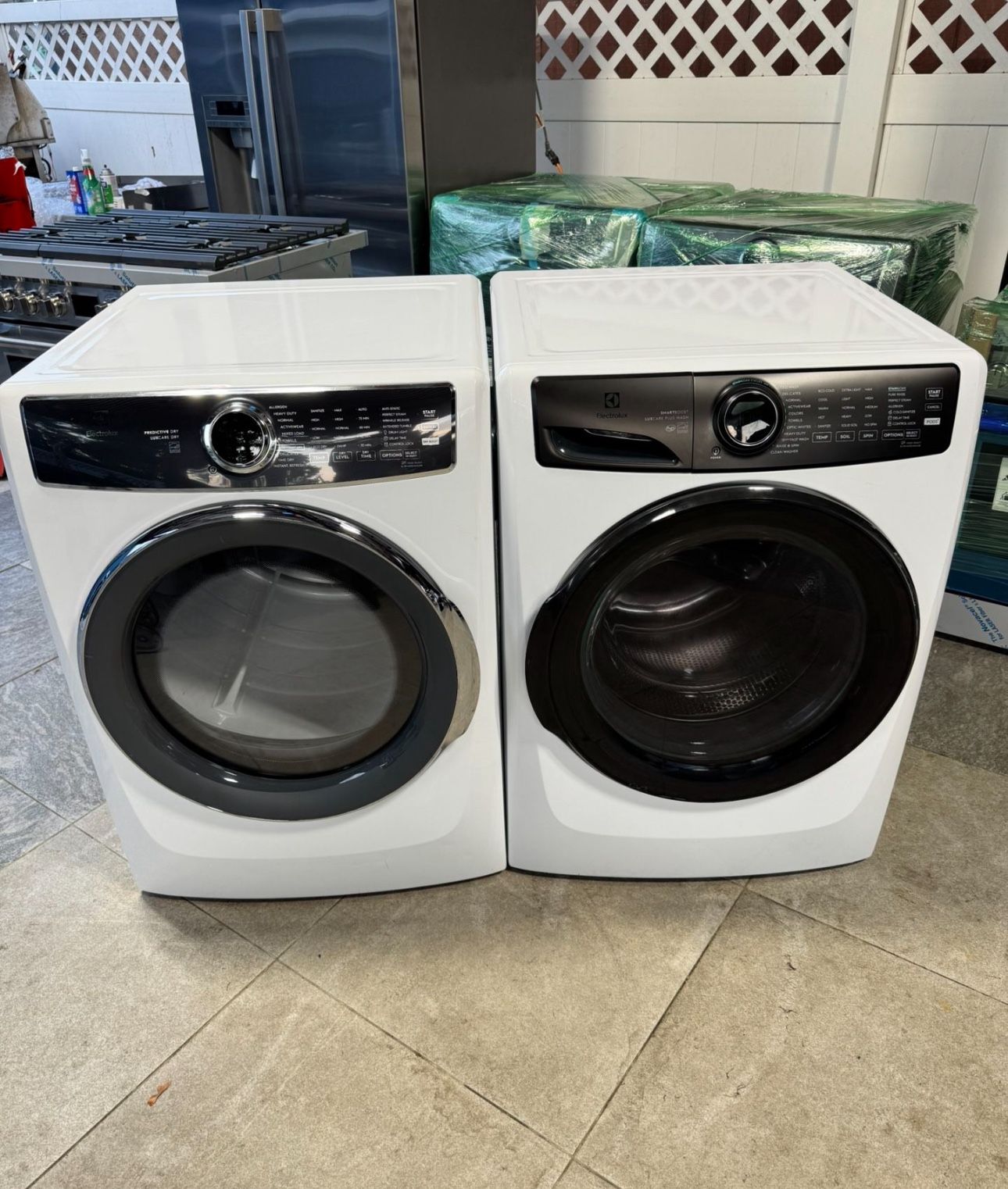 Electrolux Washer And Electric Dryer
